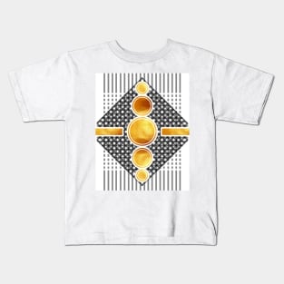 Art Deco Geometric Kids T-Shirt